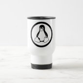 Linux Tux Mug トラベルマグ (中央)
