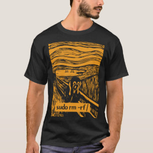 Linux TUX Root Purge Scream Premium T-Shirt Tシャツ