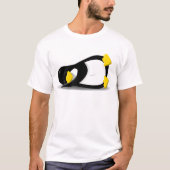 Linux Tux sleeping Tシャツ (正面)