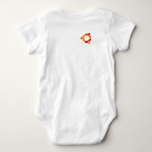 Linux Ubuntu ベビーTシャツ (裏面)