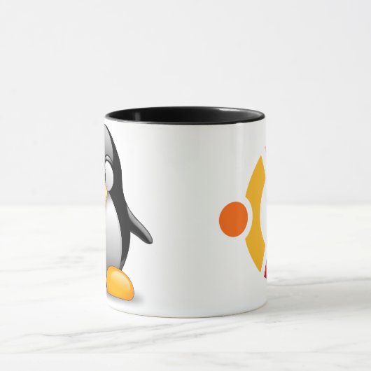 Linux Ubuntu Mug マグカップ (中央)