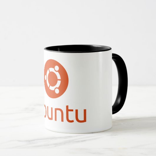 Linux Ubuntu Mug マグカップ (正面右)