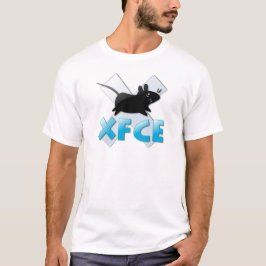 Linux XFCEホワイトTシャツ Tシャツ