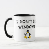 LinuxDontはWindowsのマグをします マグカップ (左)