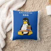 LinuxerosのFAQ クッション (ブランケット)