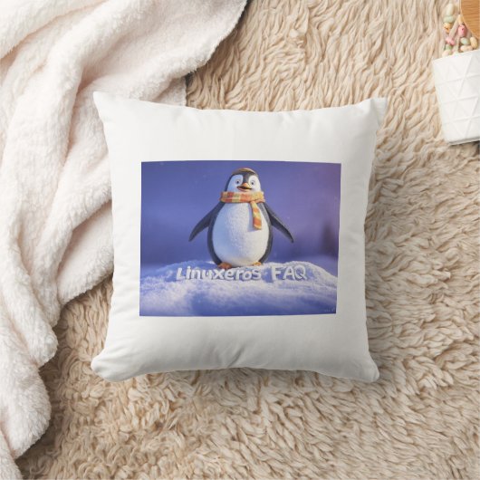 LinuxerosのFAQ クッション (ブランケット)