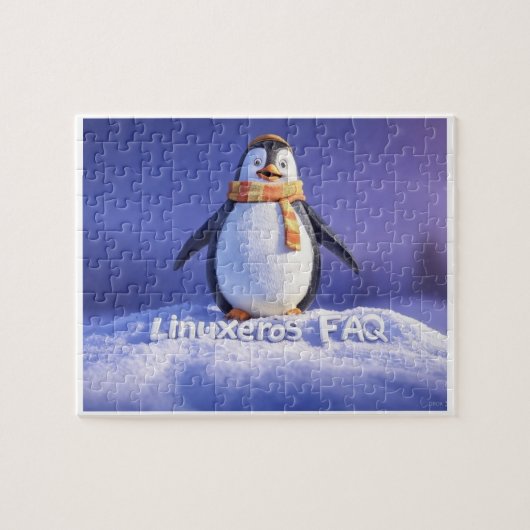 LinuxerosのFAQ ジグソーパズル (横)