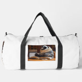 LinuxerosのFAQ ダッフルバッグ (正面)