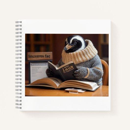 LinuxerosのFAQ ノートブック (正面)