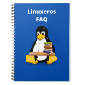 LinuxerosのFAQ ノートブック (正面)