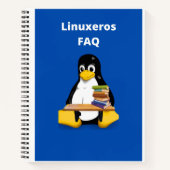 LinuxerosのFAQ ノートブック (正面)