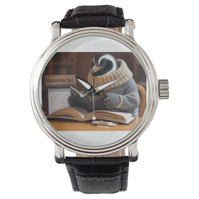 LinuxerosのFAQ 腕時計 (正面)