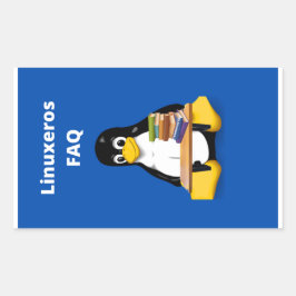 LinuxerosのFAQ 長方形シール