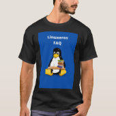 LinuxerosのFAQ Tシャツ (正面)
