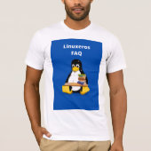 LinuxerosのFAQ Tシャツ (正面)