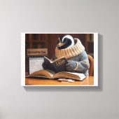 Linuxeros FAQ キャンバスプリント (正面)