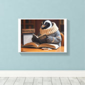 Linuxeros FAQ キャンバスプリント (インサイチュ (ウッドフロア))