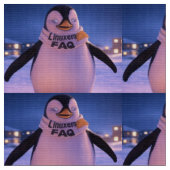 Linuxeros FAQ ファブリック (クローズアップ)
