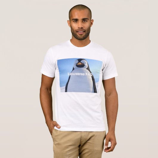 Linuxeros FAQ Tシャツ (正面フル)