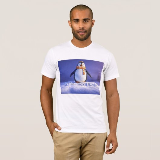 Linuxeros FAQ Tシャツ (正面フル)