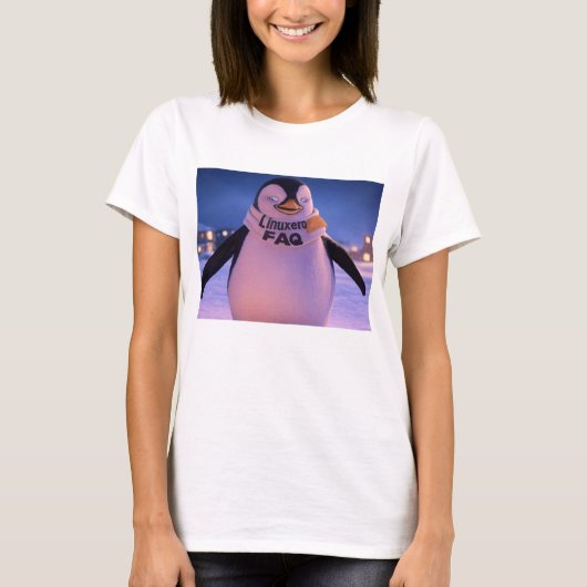 Linuxeros FAQ Tシャツ (正面)
