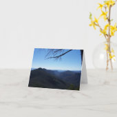 Linvilleの峡谷の眺め カード (黄色い花)