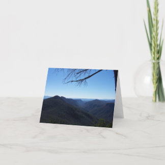 Linvilleの峡谷の眺め カード