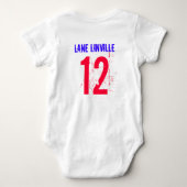 Linville Haterz ベビーボディスーツ (裏面)
