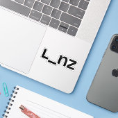 Linz，オーストリアの公式ロゴ シール (ノートパソコンとiPhone)