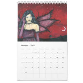 Linzi Saylesのファンタジーの芸術のカレンダー2010年 カレンダー (2月 2027)