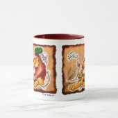 LIONとLAMB PEACE by Jeff Willis Art マグカップ (中央)