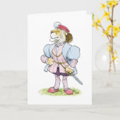 Lion王子の父の日カード カード (黄色い花)