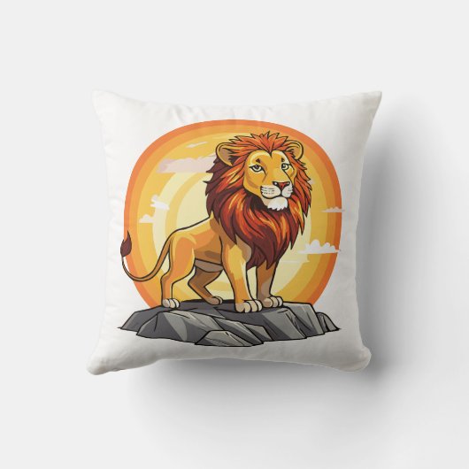 Lion クッション (裏面)