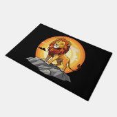 Lion ドアマット (アングル)