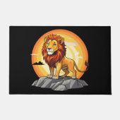 Lion ドアマット (正面)