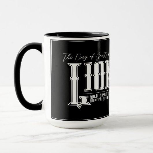 Lion マグカップ (左)