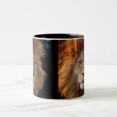 Lion_20180712_by_JAMFoto ツートーンマグカップ (中央)