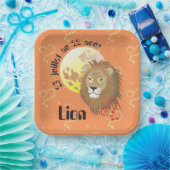 Lion 23 juillet au 22 août Assiette ペーパープレート (パーティー)