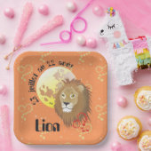 Lion 23 juillet au 22 août Assiette ペーパープレート (パーティー)