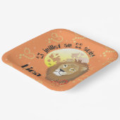 Lion 23 juillet au 22 août Assiette ペーパープレート (傾斜あり)