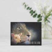 Lion and the Lamb ポストカード (スタンド正面)
