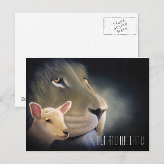 Lion and the Lamb ポストカード (正面/裏面)