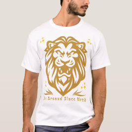 Lion Around Since Birth : Funny Lazy Lion Design Tシャツ