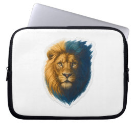 Lion Artwork – Bicolor ラップトップスリーブ