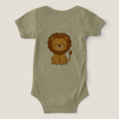 Lion Baby Bodysuit (デザイン裏面)