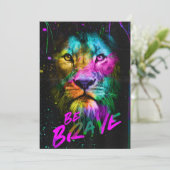 Lion Be Brave サンキューカード (スタンド正面)