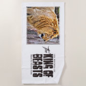 Lion [Beach Towel] ビーチタオル (正面)