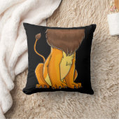 Lion Body Costume Mane Cute Headless Fun Lions Hal クッション (ブランケット)