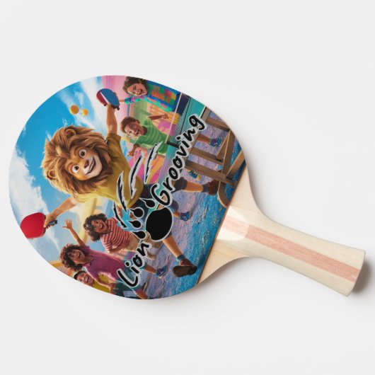 Lion Boy Play 卓球ラケット (横)