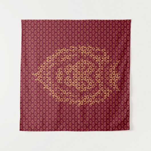 Lion Crown タペストリー (正面(横))